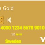 My Credit Card | 4000 1234 5678 9010; 40/40; Sweden | image tagged in visa gold credit card | made w/ Imgflip meme maker