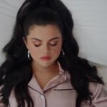 Selena Gomez Eyes closed