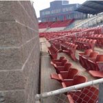 Stadium seating fail