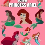 i am literally in love with princess ariel | PRINCESS ARIEL | image tagged in i am literally in love with blank,ariel,true love,waifu,the little mermaid | made w/ Imgflip meme maker