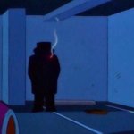 The Simpsons dark figure