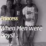 When men where boys