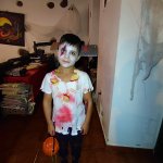 Such terrorific zombie kid!!