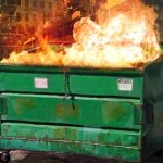 Dumpster Fire GREEN