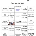 Tomislav's bingo meme