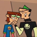 Total drama Harold and Duncan GIF Template