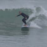 trevor surfing