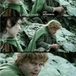 Frodo and Same meme