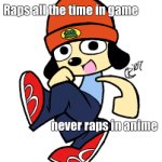 Never raps meme