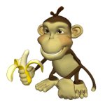 Monkey Banana GIF Template