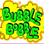 Bubble Bobble Logo Green