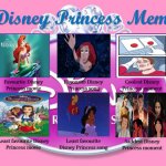 disney princess meme | image tagged in disney princess meme,disney princesses,ariel,animation,favorites | made w/ Imgflip meme maker