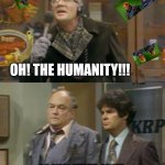 Dune can fly | OH! THE HUMANITY!!! AS SHAI-HULUD AS MY WITNESS.... I THOUGHT BIFAR COULD FLY | image tagged in wkrp turkeys away,dune,bifar | made w/ Imgflip meme maker