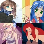 ariel is a anime girl | image tagged in anime girls,anime,ariel,the little mermaid,disney | made w/ Imgflip meme maker