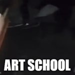 accepted | ART SCHOOL | image tagged in gifs,painter | made w/ Imgflip video-to-gif maker