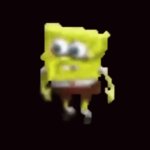 spongebob dancing GIF Template