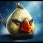 Realistic Angry Bird Maltida