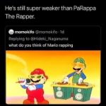 Mario the rapper meme