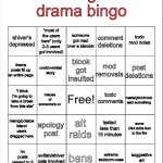 bossfights drama bingo meme