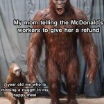 McDonald’s refund