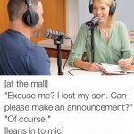 At the mall shit