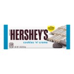 HERSHEY'S COOKIES 'N' CREME Candy Bars, 6.98 lb box, 72 bars