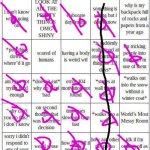 :) | image tagged in bad at being a person bingo | made w/ Imgflip meme maker