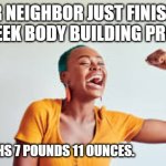 meme by Brad 40 week body building program