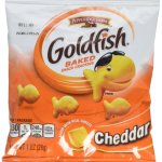 Pepperidge Farm Cheddar Goldfish Crackers, 1 Ounce, Pack of 45