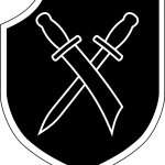 Insignia of the 28th SS Volunteer Grenadier Division, "Wallonia"