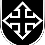 Emblem of the - 33rd Waffen Cavalry Division of the SS (3rd Hung