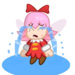 Ribbon Crying (Kirby) meme