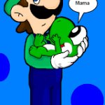 Mama Luigi (drawn by Nintendrawer)