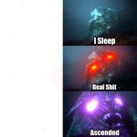 Sleeping Megatron (Now with Ascended) meme