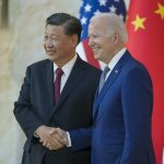 Xi & Xiden Shake Hands