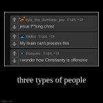 three types of people |