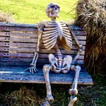 Waiting Skeleton meme