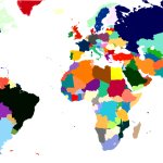 Map of the world