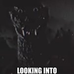 godzilla staring | ACTUAL PHOTO OF ME; LOOKING INTO THE FRIDGE AT 3AM | image tagged in godzilla staring | made w/ Imgflip meme maker