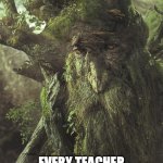 Tree Beard | POV; EVERY TEACHER AFTER NO-SHAVE-NOVEMBER | image tagged in tree beard | made w/ Imgflip meme maker