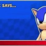 Sonic Says meme