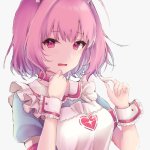 Cute anime nurse