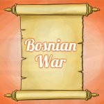 scroll | Bosnian War | image tagged in scroll,slavic,bosnian war | made w/ Imgflip meme maker