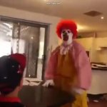 McDonald clown rage GIF Template