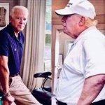 Biden Trump healthy old elderly aged meme