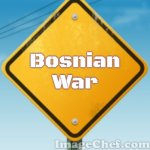Yellow Road Sign | Bosnian War | image tagged in yellow road sign,bosnian war,slavic | made w/ Imgflip meme maker