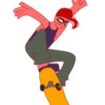 Octollie from cellular humor meme