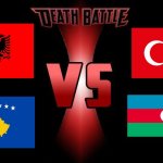 Albania and Kosovo vs Turkey and Azerbaijan (What do you choose?) | image tagged in death battle | made w/ Imgflip meme maker