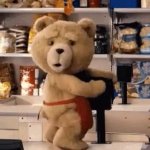Ted Bear Humps Humping GIF Template