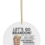 Trump-button-ornament